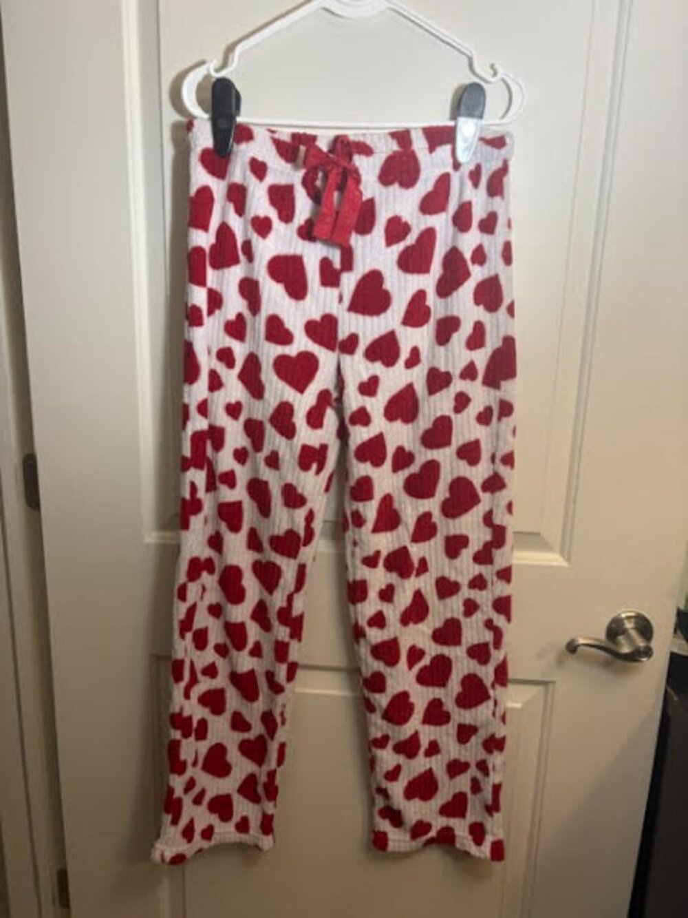 Valentine's Day Heart Print Pajama Lounge Pants